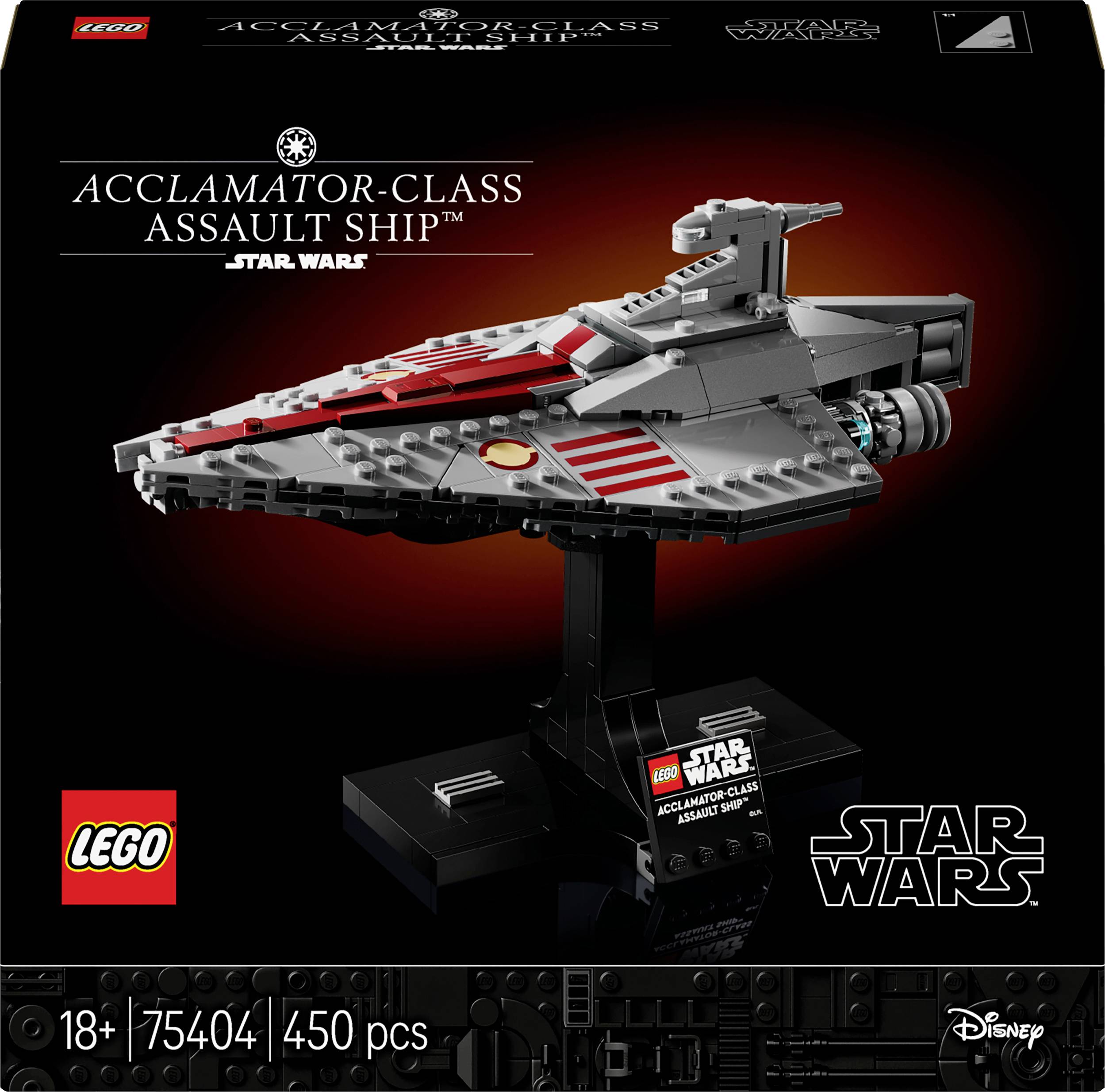 75404 LEGO® STAR WARS™ Assault Ship™ de la classe Acclamator