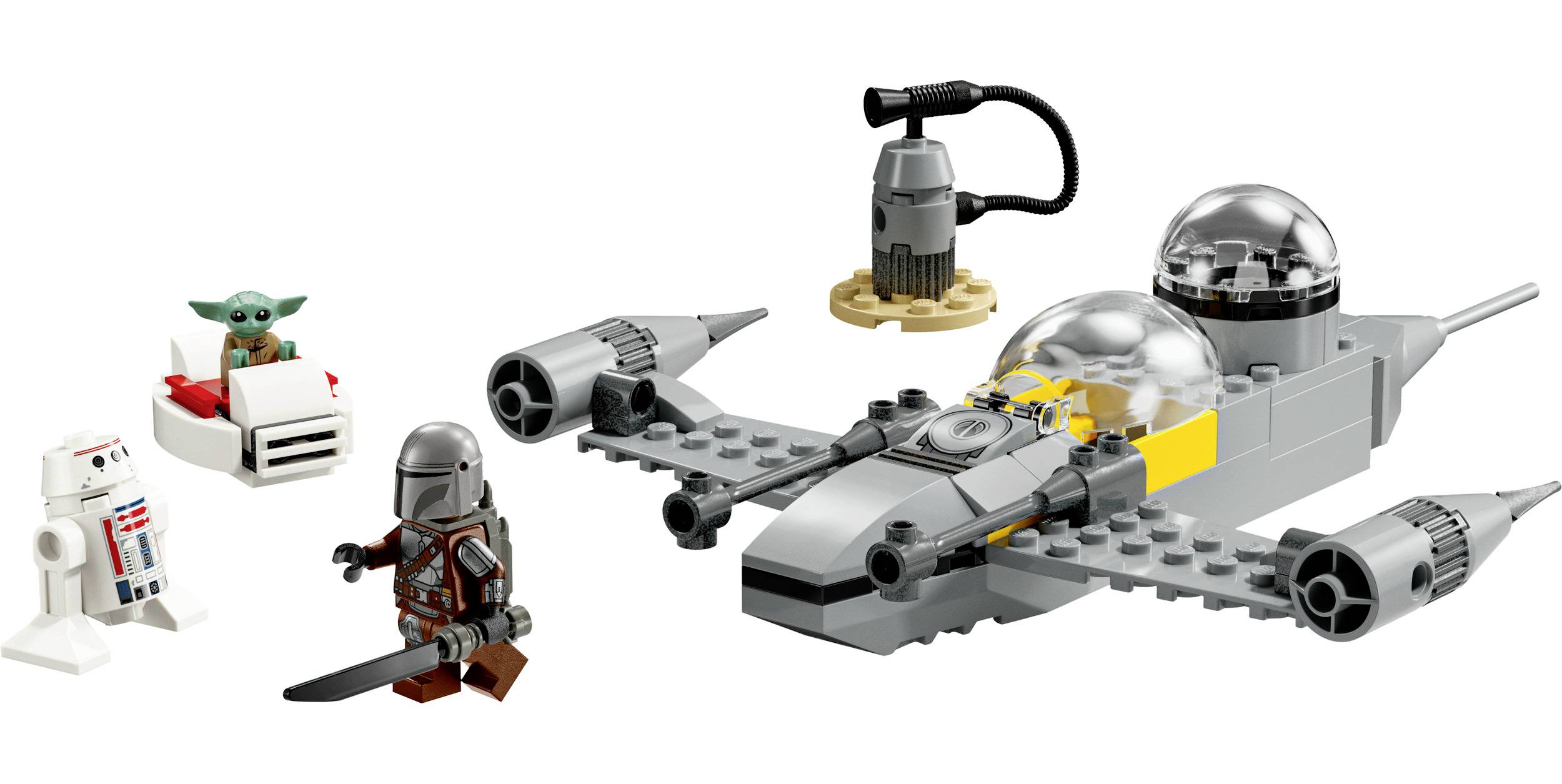 75410 LEGO® STAR WARS™ Mandos et Grogus N-1 Starfighter