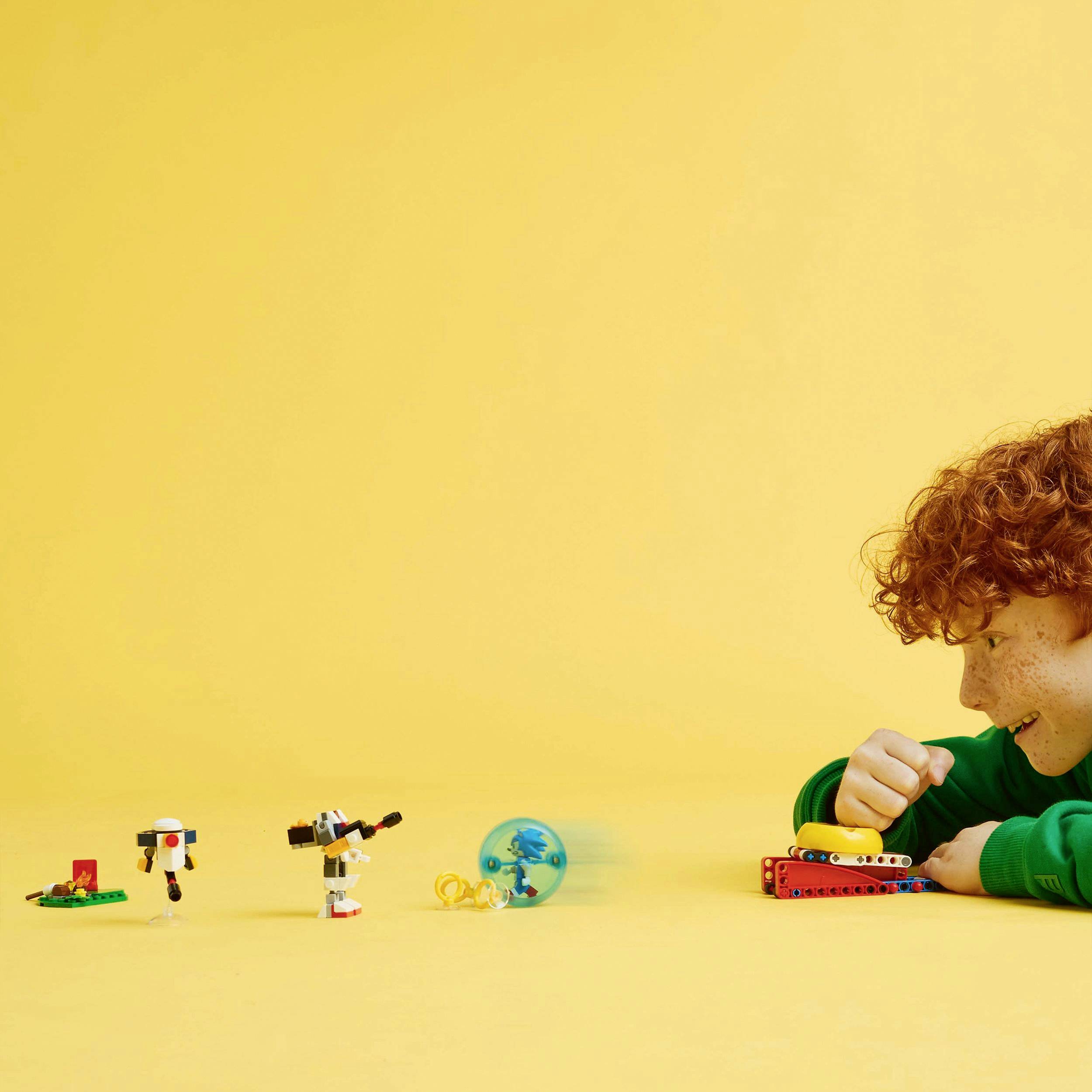 77001 LEGO® Sonic the Hedgehog Sonics Showdown sur le feu de camp