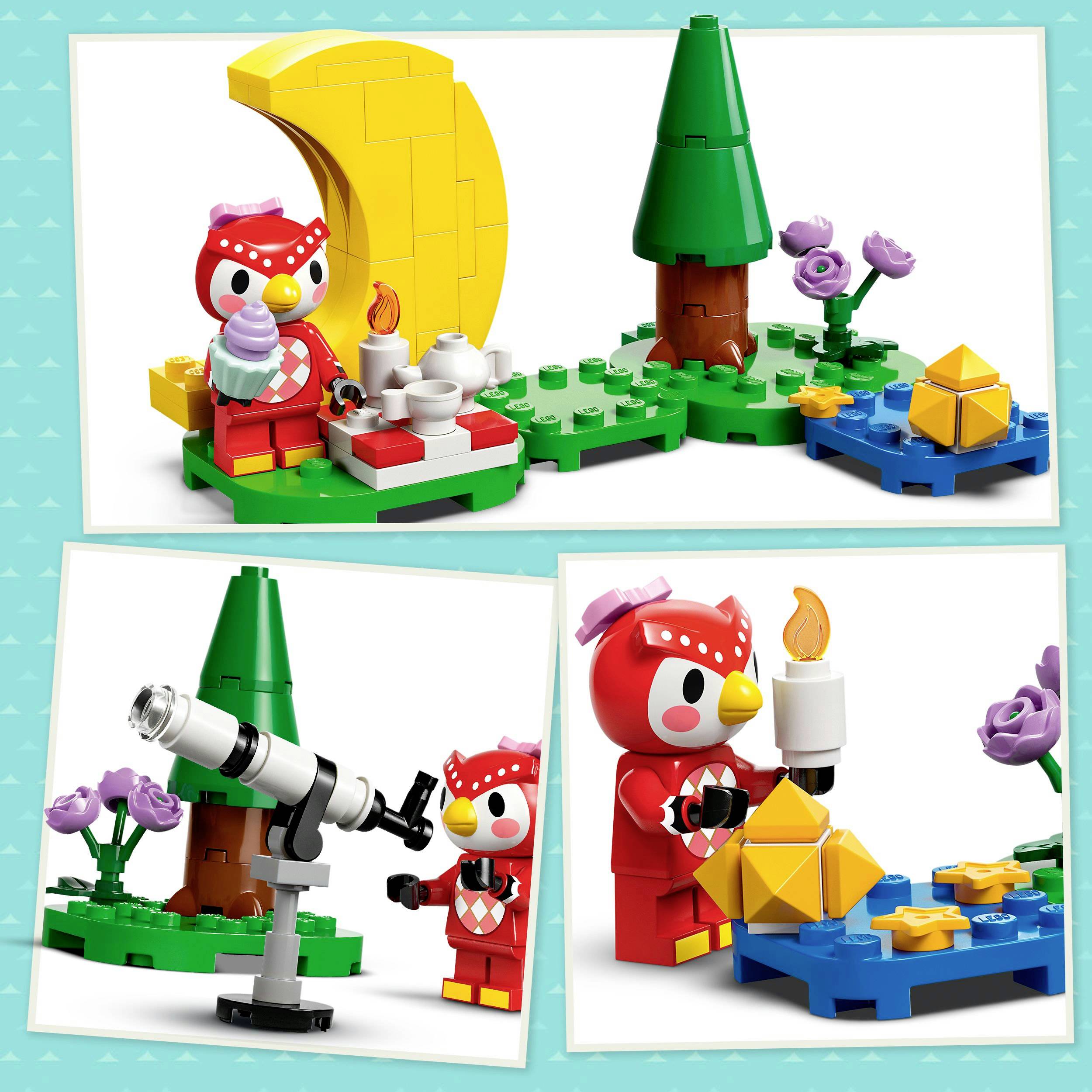 77053 LEGO® Animal Crossing Observation des étoiles avec Eufomia