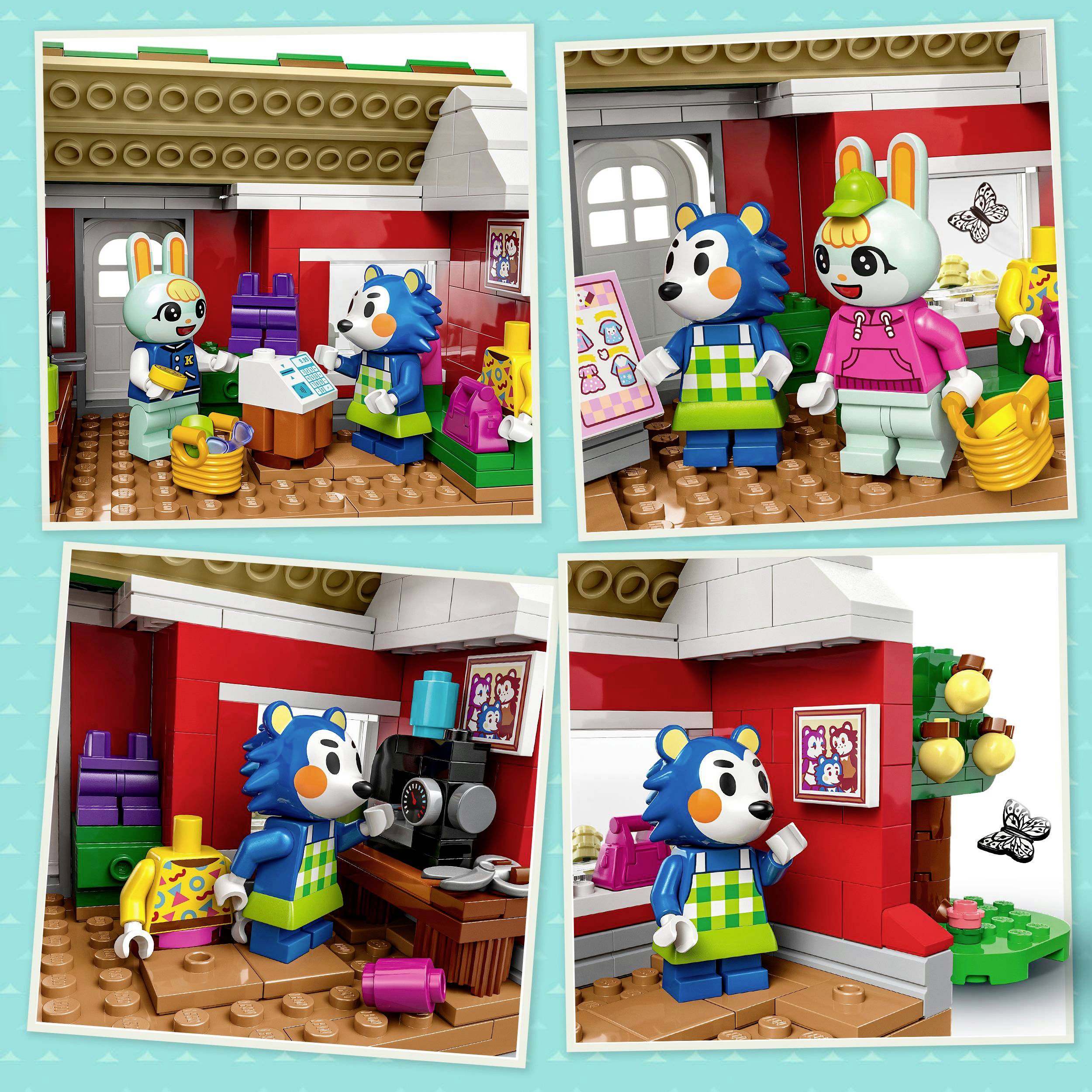 77055 LEGO® Animal Crossing La coupe des soeurs de coupe