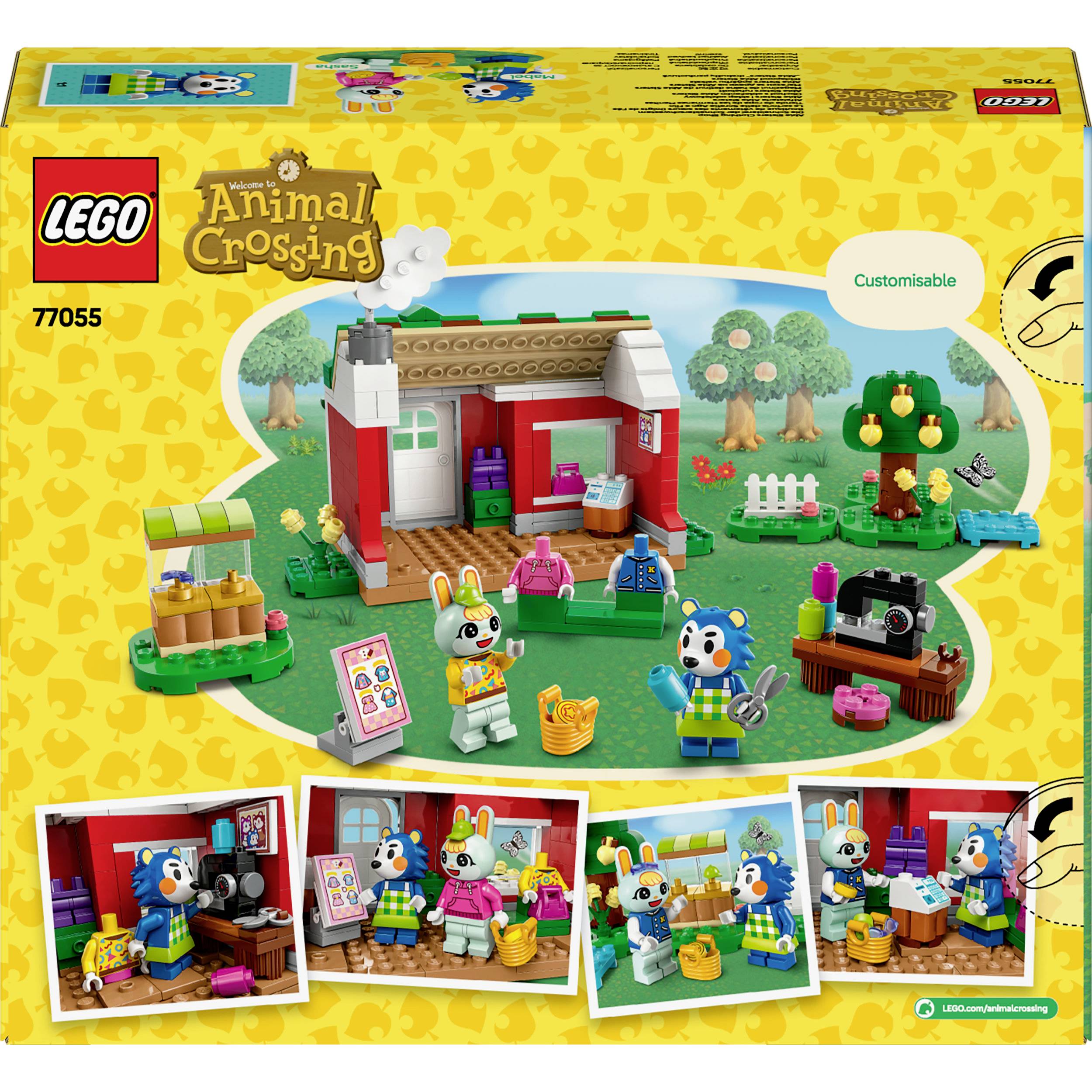 77055 LEGO® Animal Crossing La coupe des soeurs de coupe
