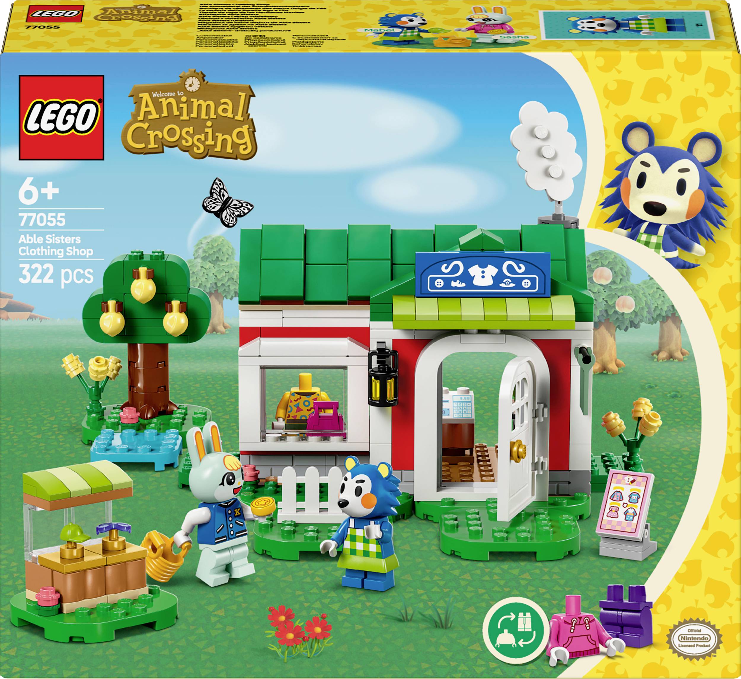 77055 LEGO® Animal Crossing La coupe des soeurs de coupe