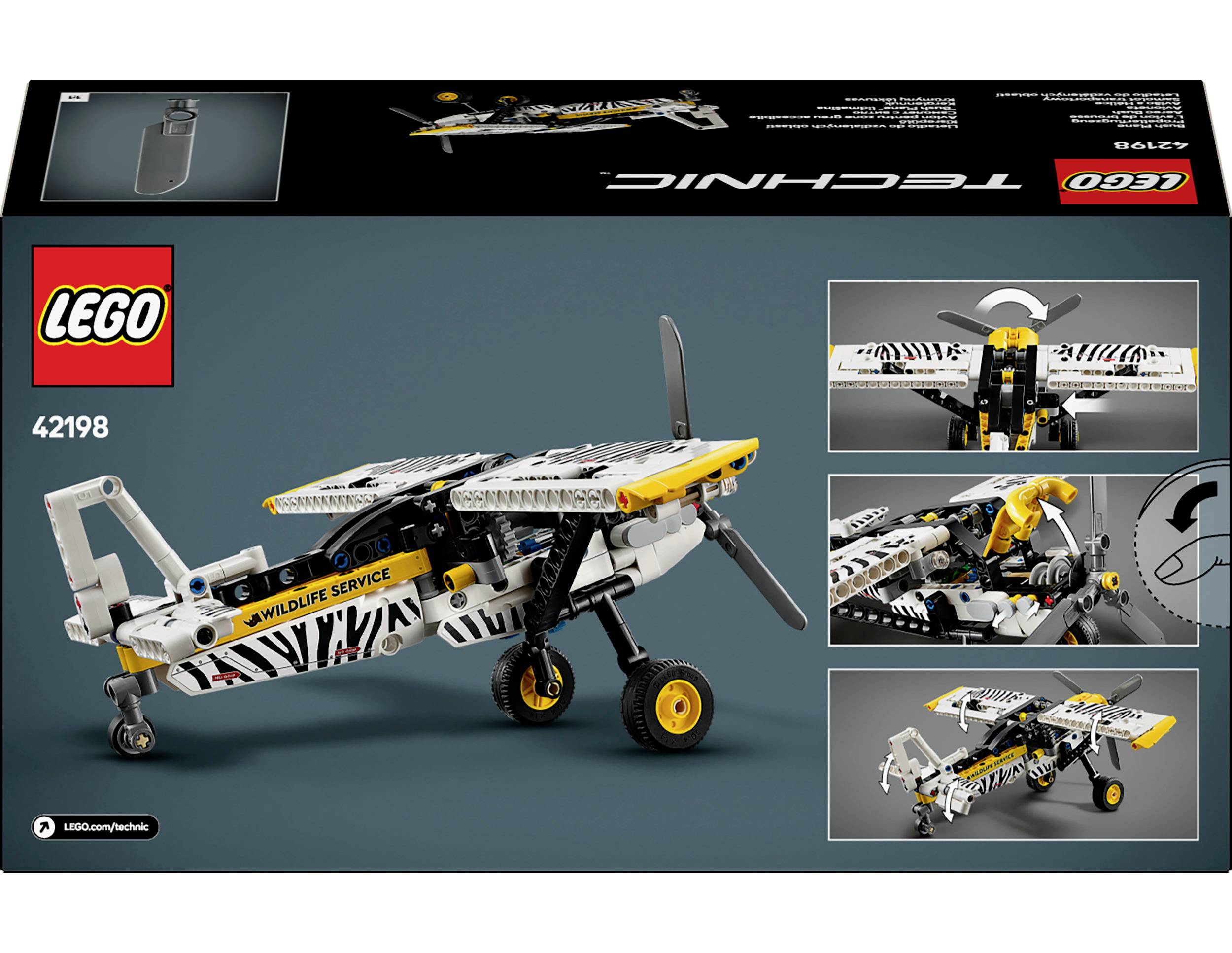 42198 LEGO® TECHNIC Avion à hélice