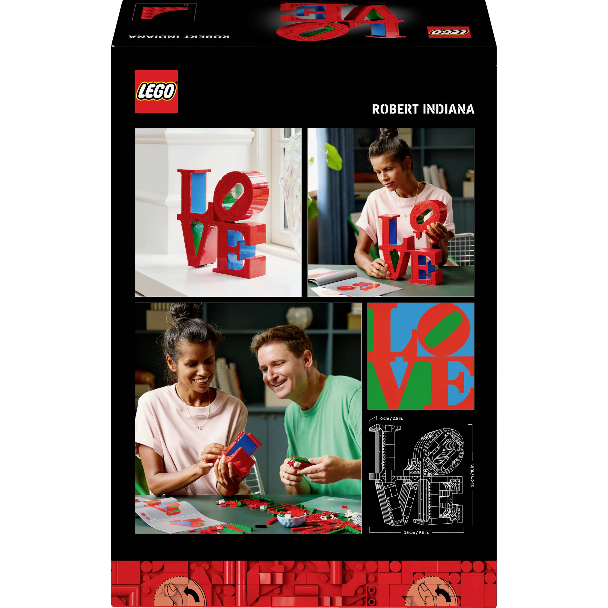 31214 LEGO® ART LOVE type POP