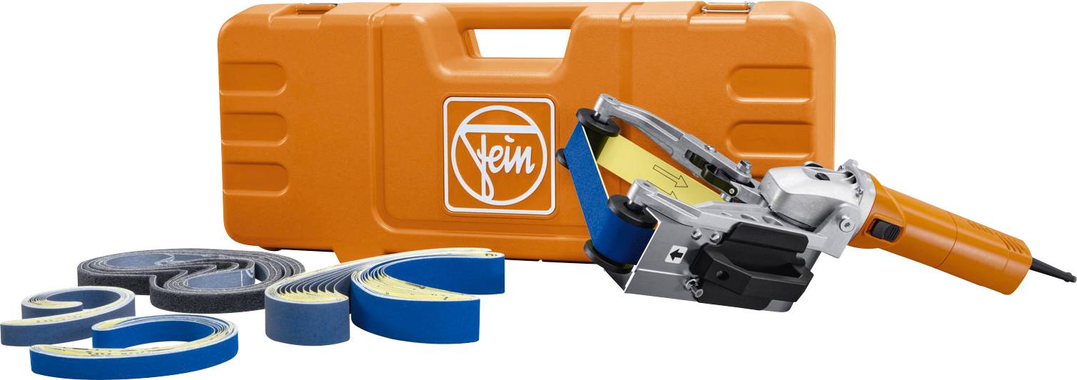 Fein RS17-70E Set 72227561000 Ponceuse à bande pour tubes + accessoires 1700 W Largeur de bande 20 mm, 40 mm Longueur de bande