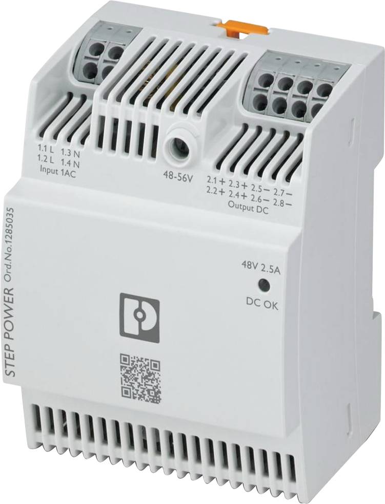 Phoenix Contact 1285035 Alimentation rail DIN 48 V/DC 2.5 A 120 W Contenu 1 pc(s)