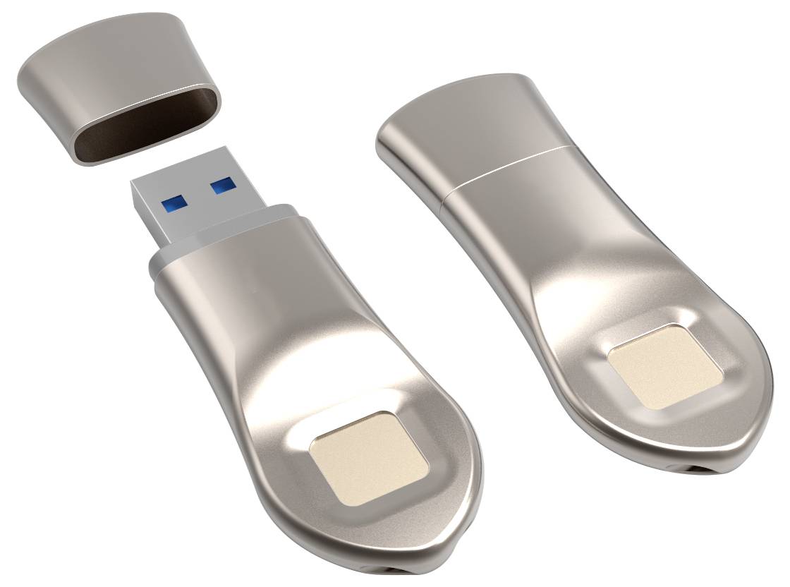 Xlyne X-GUARD Clé USB au détail 64 GB argent 7964032 USB-A