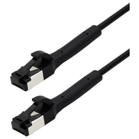 Maxtrack TI42-0,5L RJ45 Câble réseau, câble patch CAT 8.1 U/FTP 0.50 m noir blindage simple, flexible 1 pc(s) Maxtrack TI42-0,5L RJ45 Câble réseau, câble patch CAT 8.1 U/FTP 0.50 m noir blindage simple, flexible 1 pc(s)