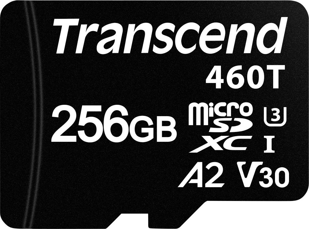 Transcend TS256GUSD460T-VS1 Carte microSD au détail 256 GB