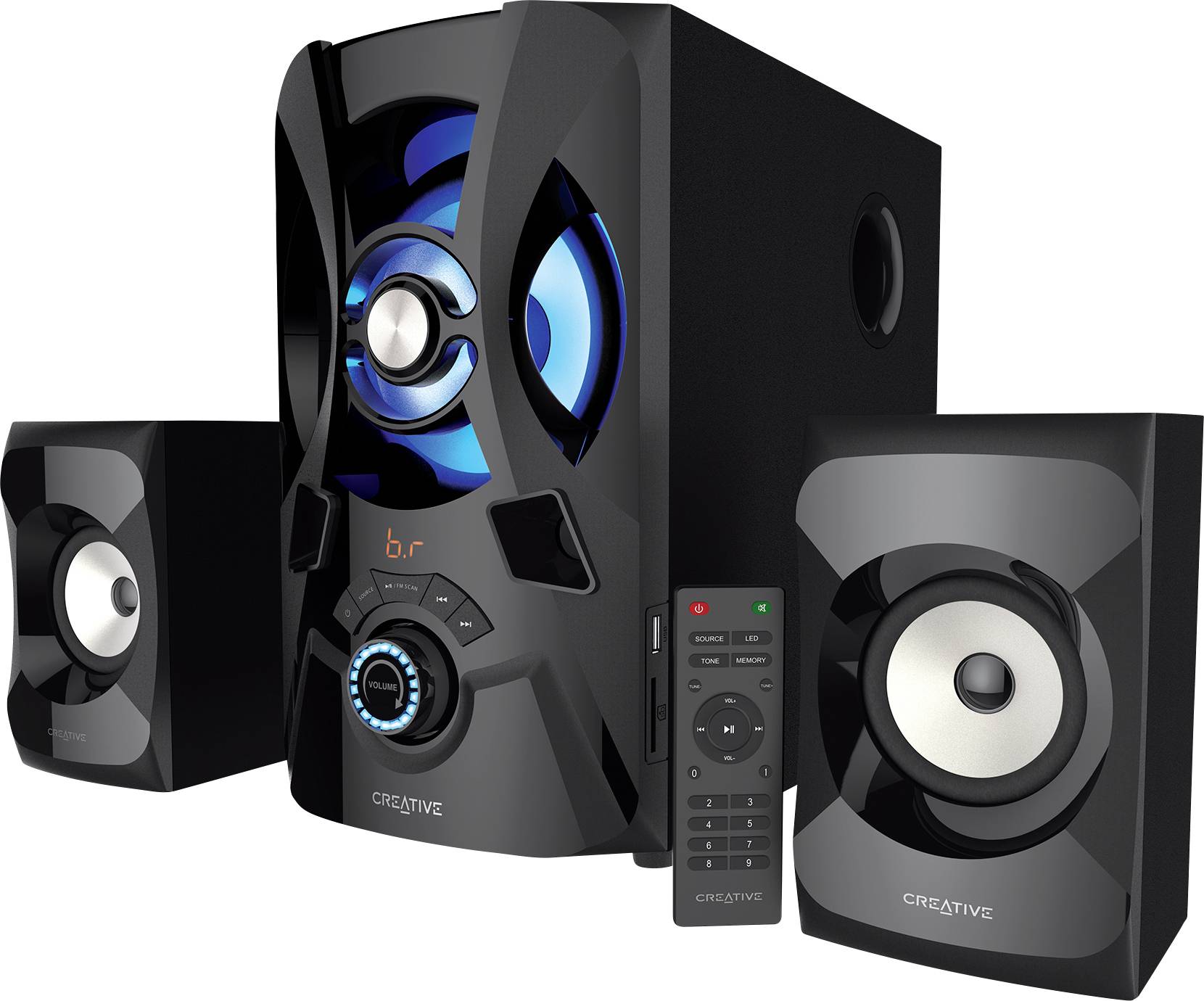 Creative SBS E2900 2.1 Enceinte Bluetooth noir