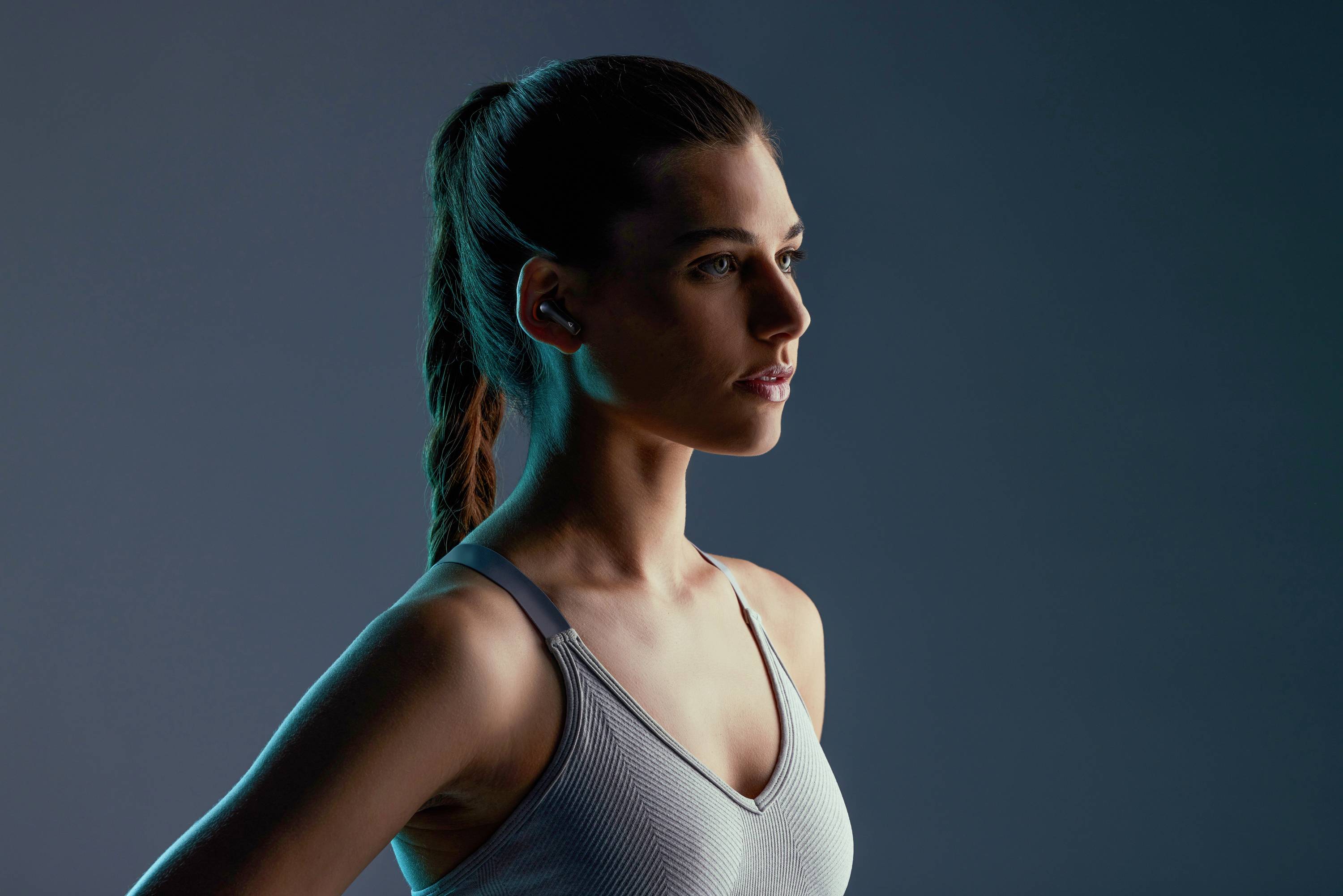 Creative Zen Air 2 Écouteurs intra-auriculaires Bluetooth noir résistant à la sueur, résistant à l'eau, Affichage de la charge de