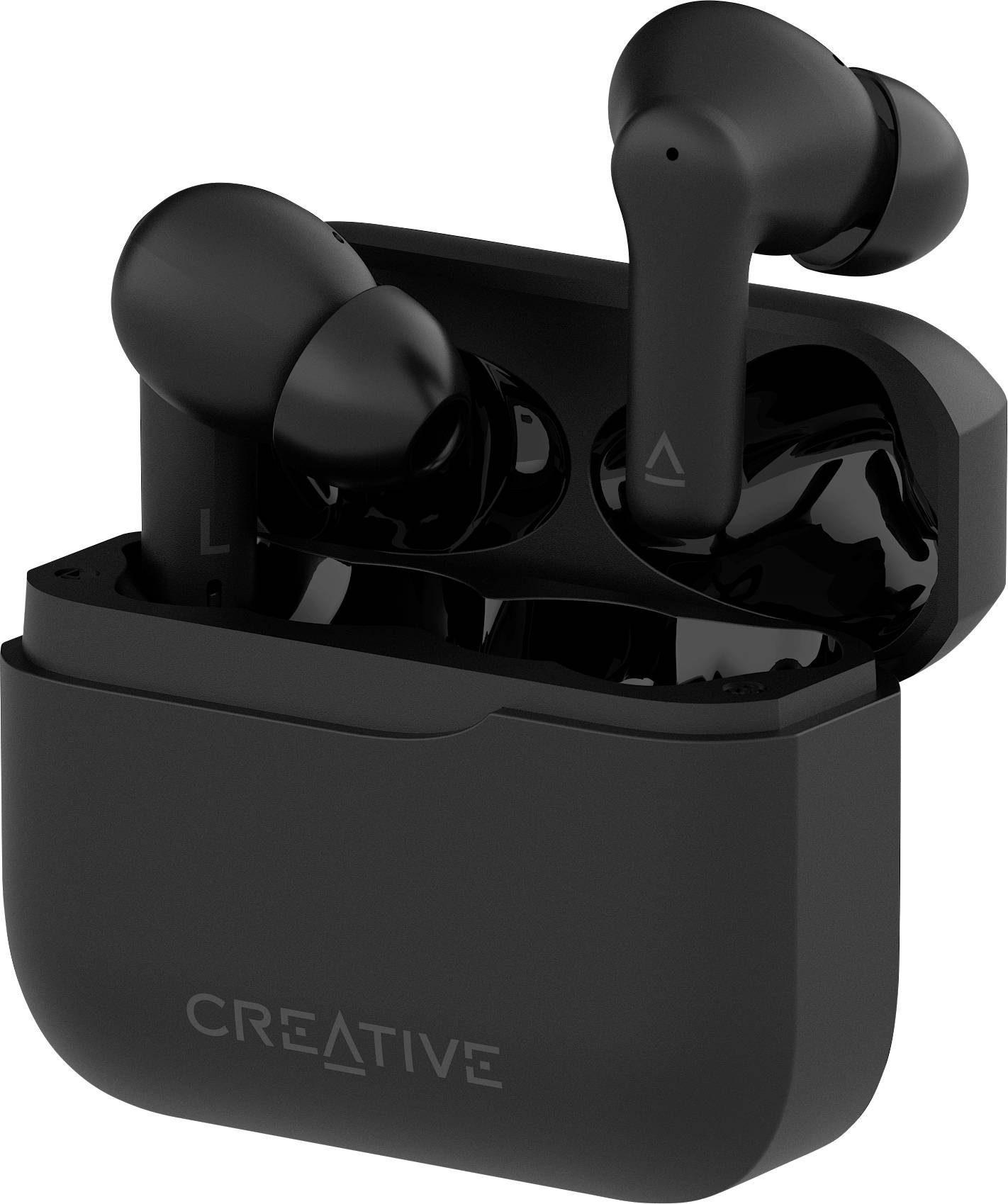 Creative Zen Air 2 Écouteurs intra-auriculaires Bluetooth noir résistant à la sueur, résistant à l'eau, Affichage de la charge de