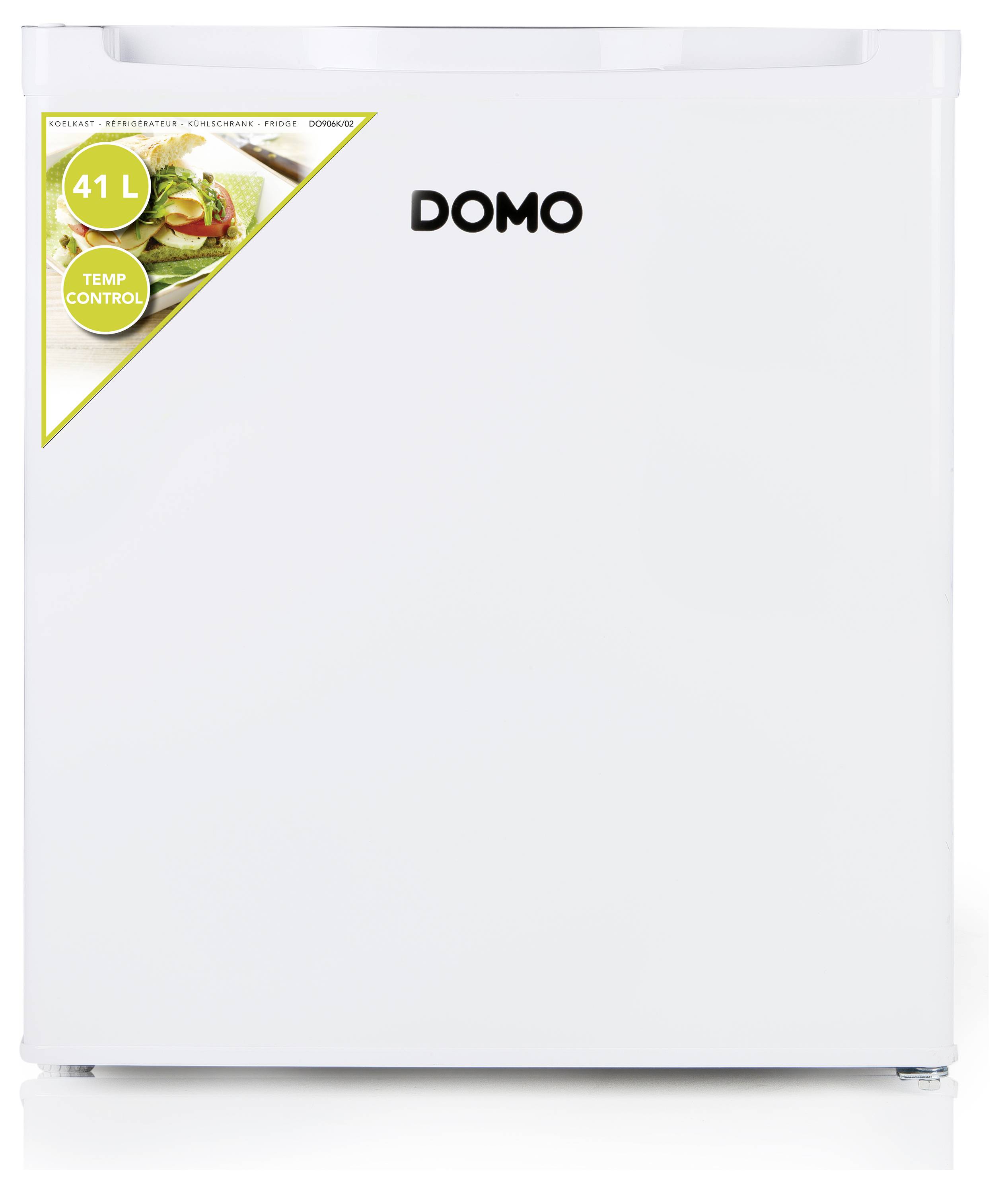 DOMO DO906K/03 Réfrigérateur CEE: E (A - G) 41 l à poser blanc