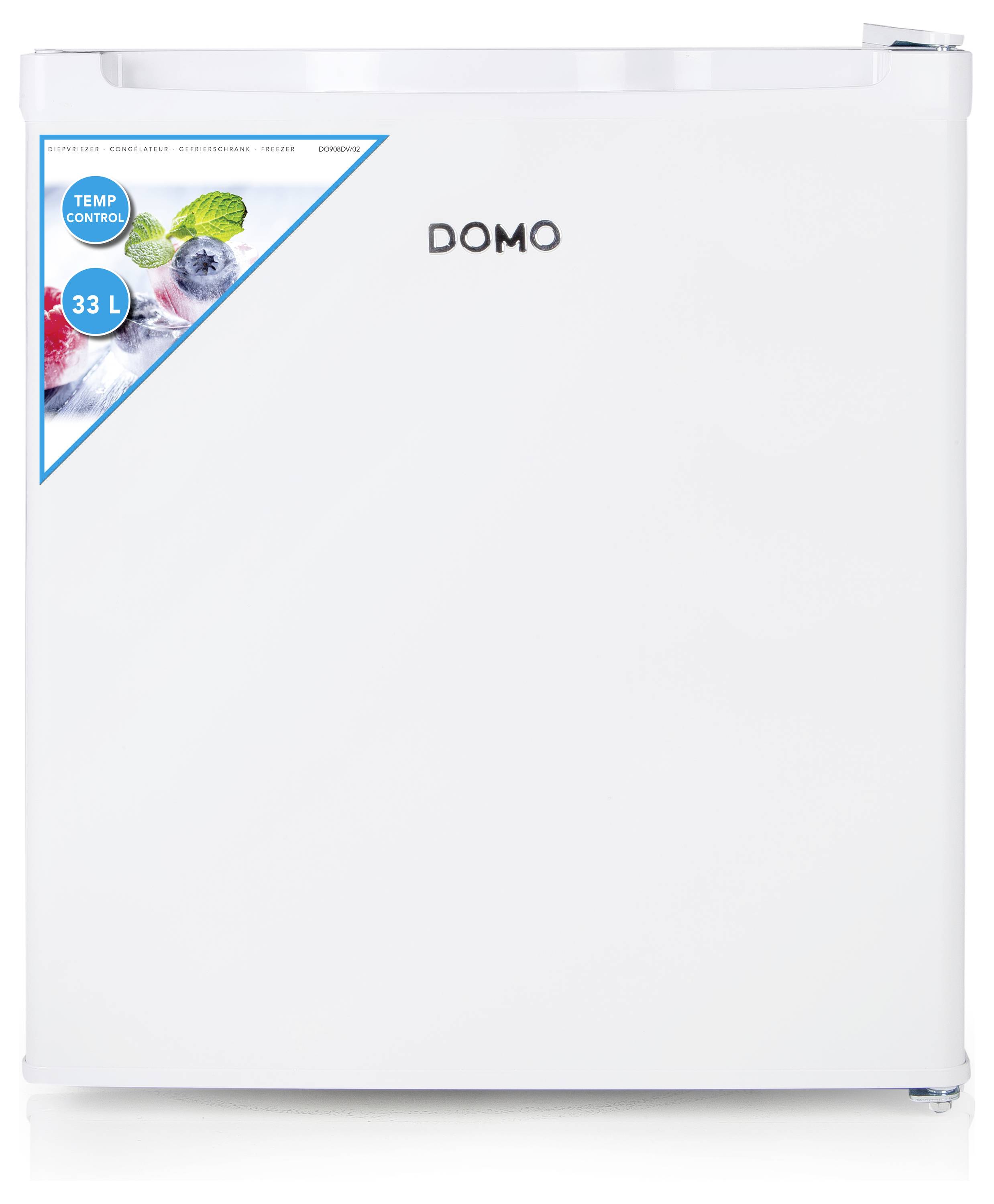 DOMO DO91102F Congélateur CEE: D (A - G) 33 l à poser blanc