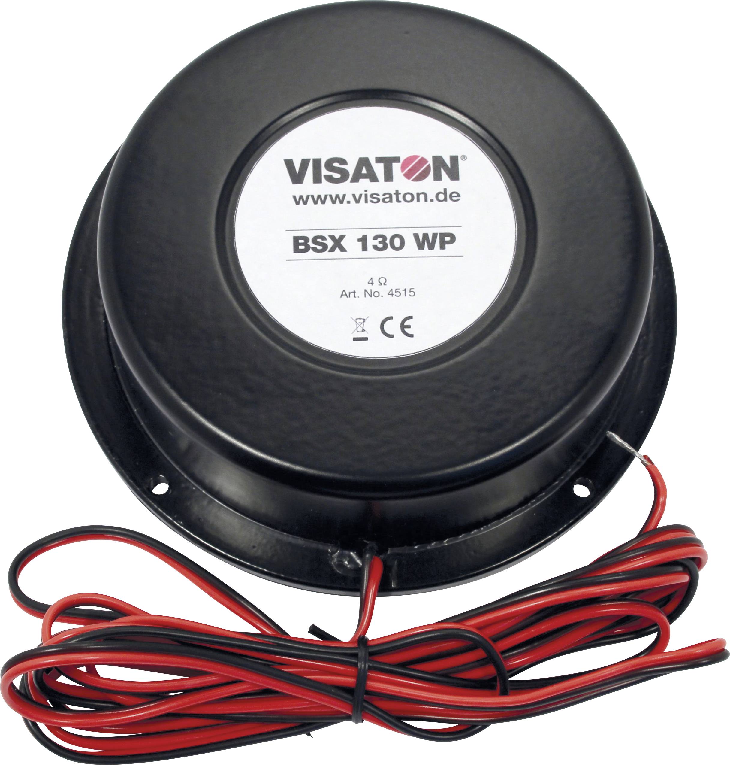 Visaton BSX 130 WP - 4 Ohm Excitateur électrodynamique 4 Ω