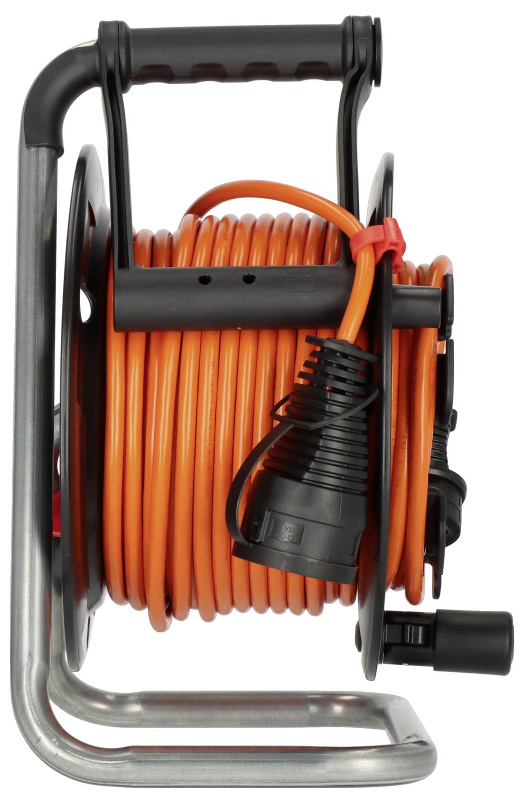 Brennenstuhl 1148500 Enrouleur de câble 23 m orange Prise mâle + contact de protection