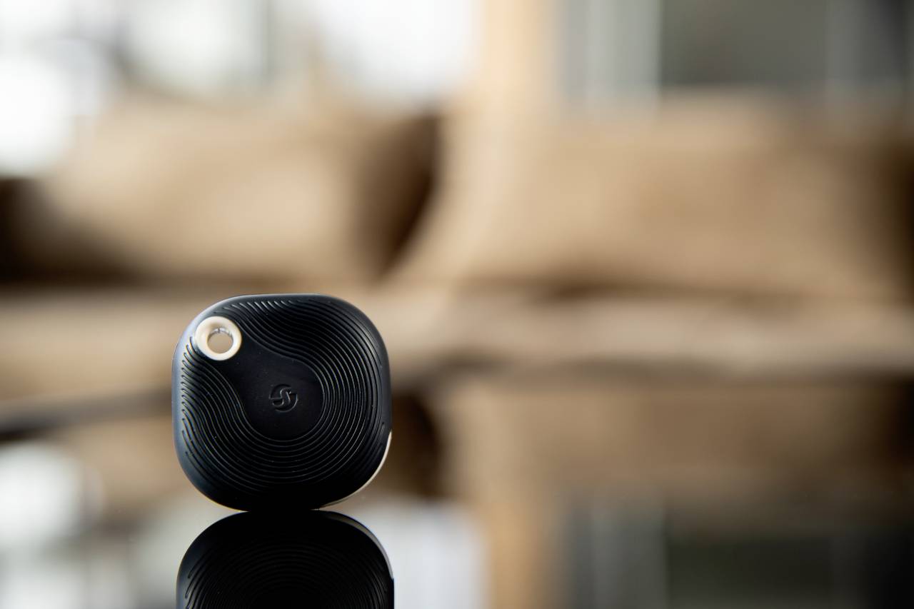 Shelly BLU Button Tough 1 Black Télécommande, Bouton-poussoir Bluetooth Low Energy