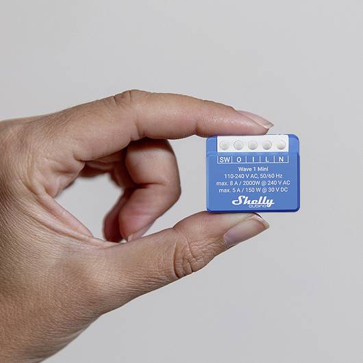 Shelly Qubino Wave 1 Mini Actionneur de commutation Z-Wave