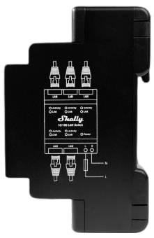 Shelly LAN Switch Relais pour rail DIN