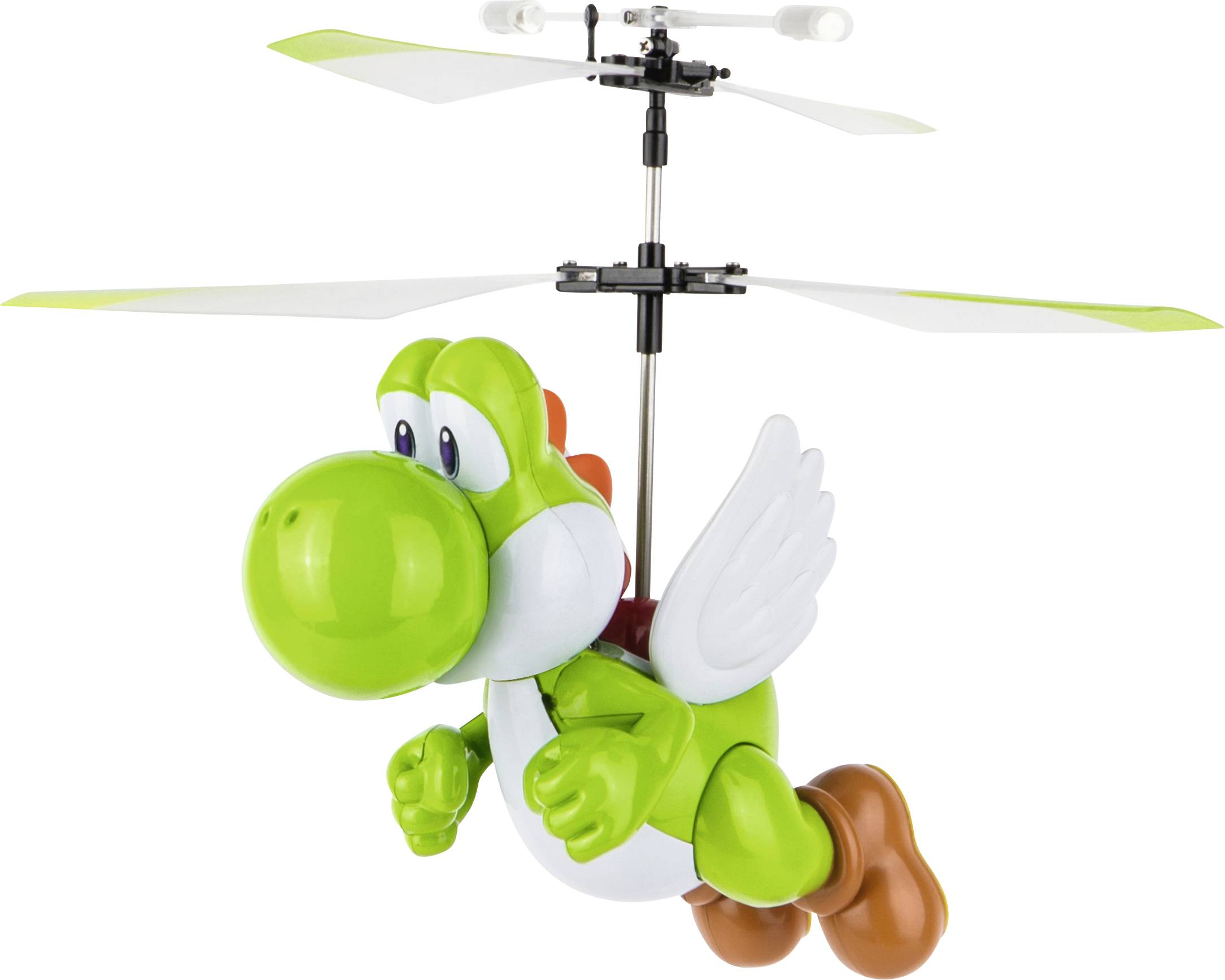 Carrera RC Super Mario - Flying Cape Yoshi Hélicoptère RC à double rotor prêt à voler (RtF)