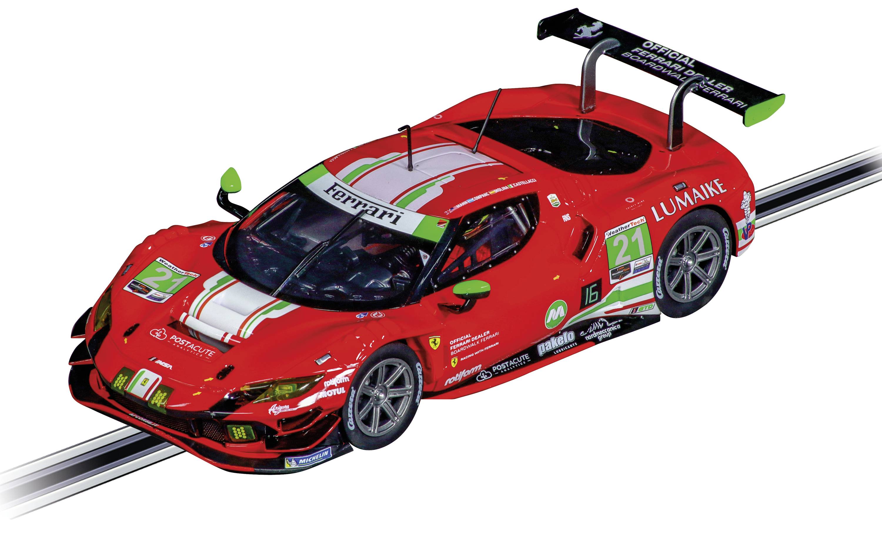 Carrera 20023965 DIGITAL 124 Voiture Ferrari 296 GT3 « AF Corse af, no.21 »
