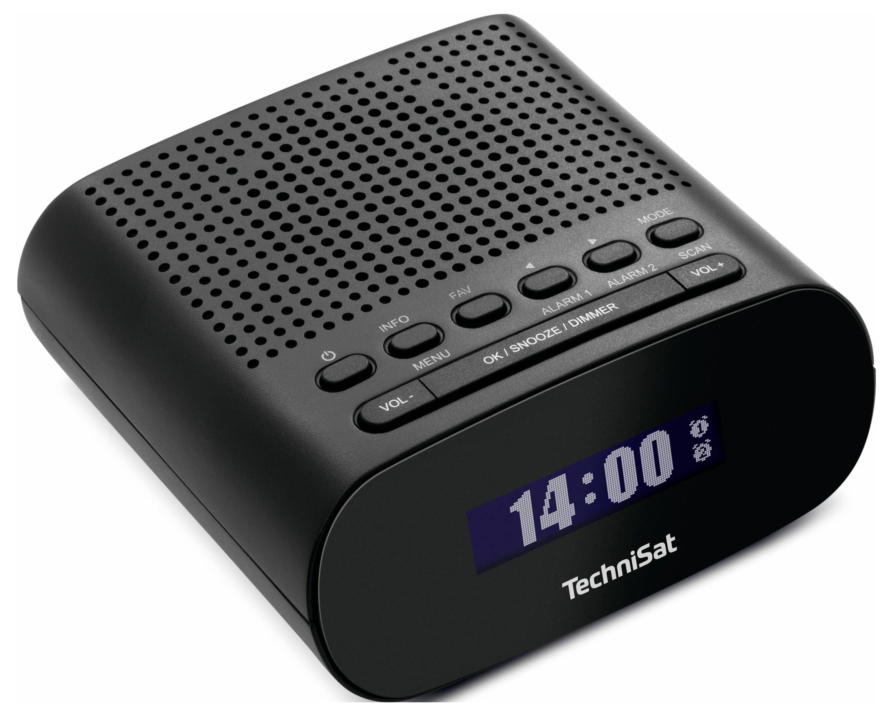 TechniSat TECHNIRADIO 50 Radio de table DAB+, FM DAB+, FM fonction réveil noir