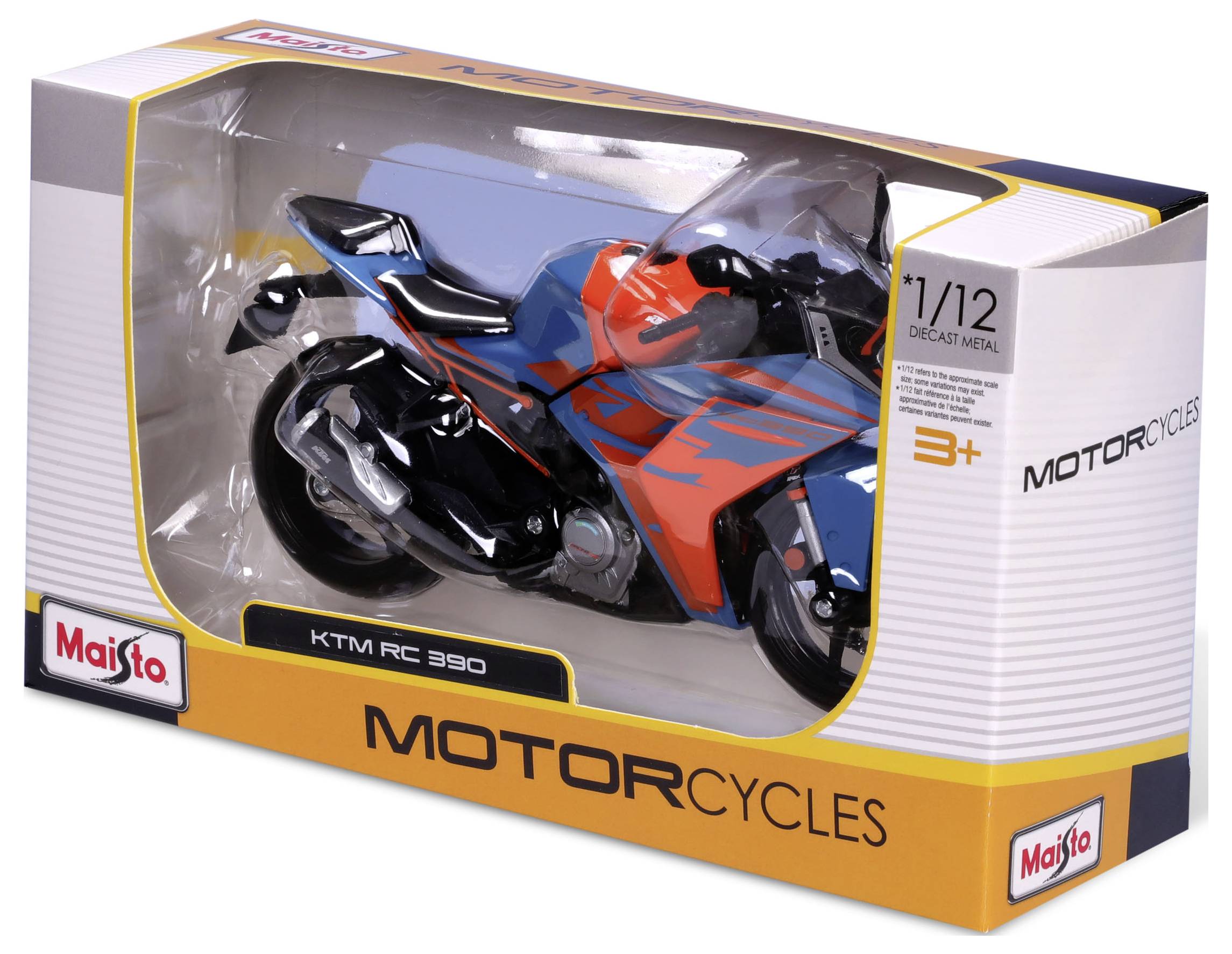 Maisto KTM RC 390 1:12 Modèle réduit de moto