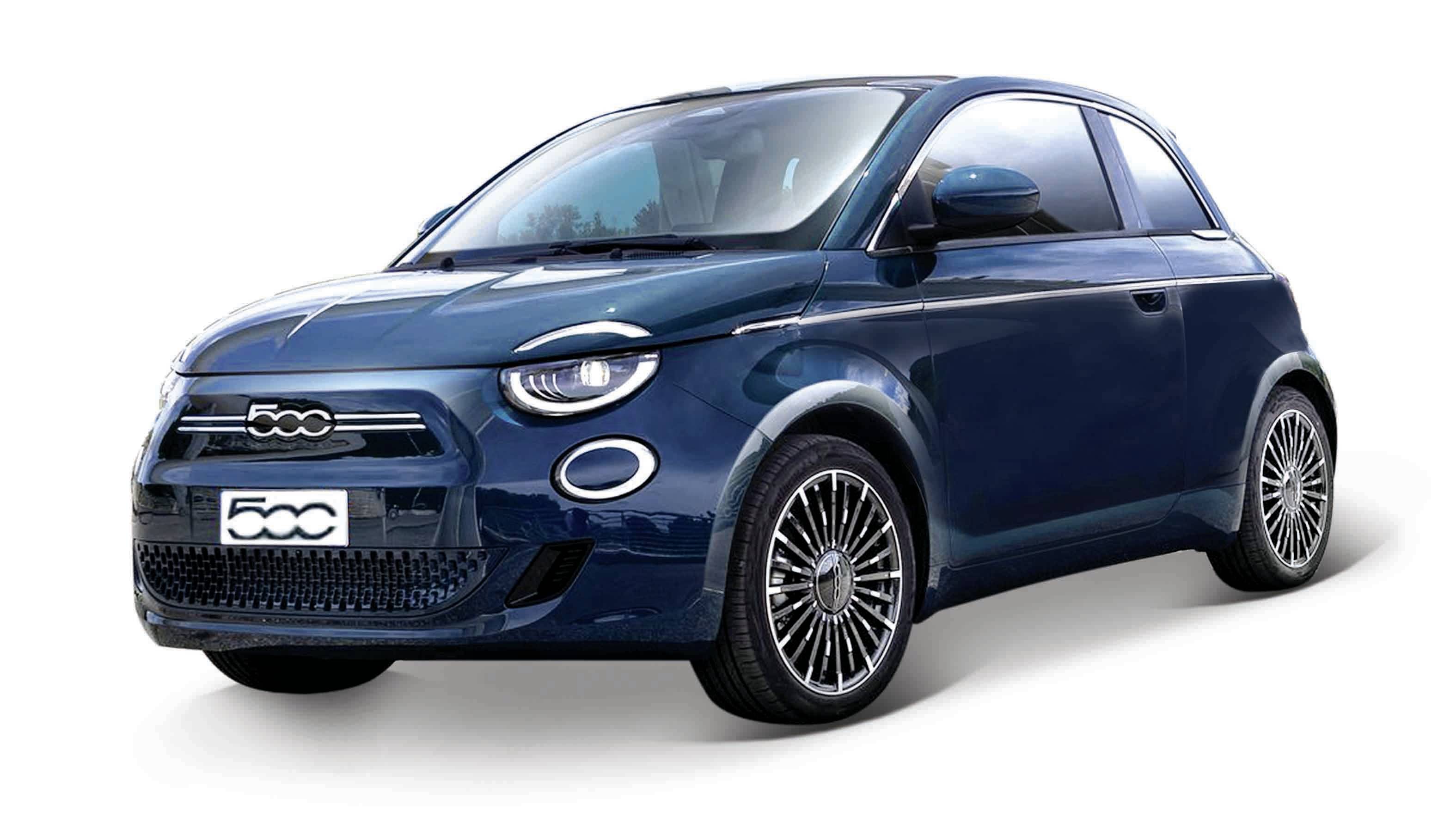 Bburago Fiat 500e 1:24 Modèle réduit de voiture