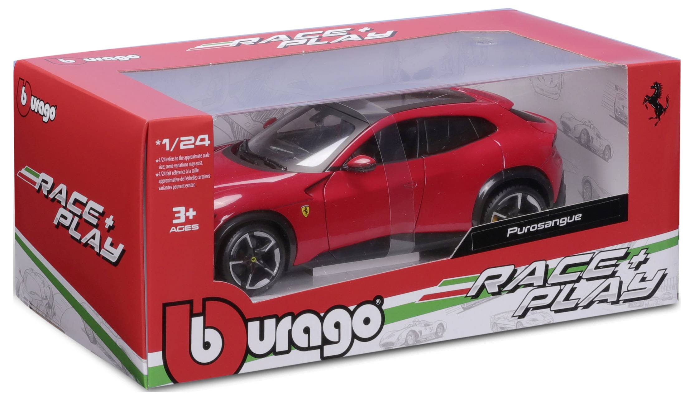 Bburago Ferrari R&P Purosangue 1:24 Modèle réduit de voiture