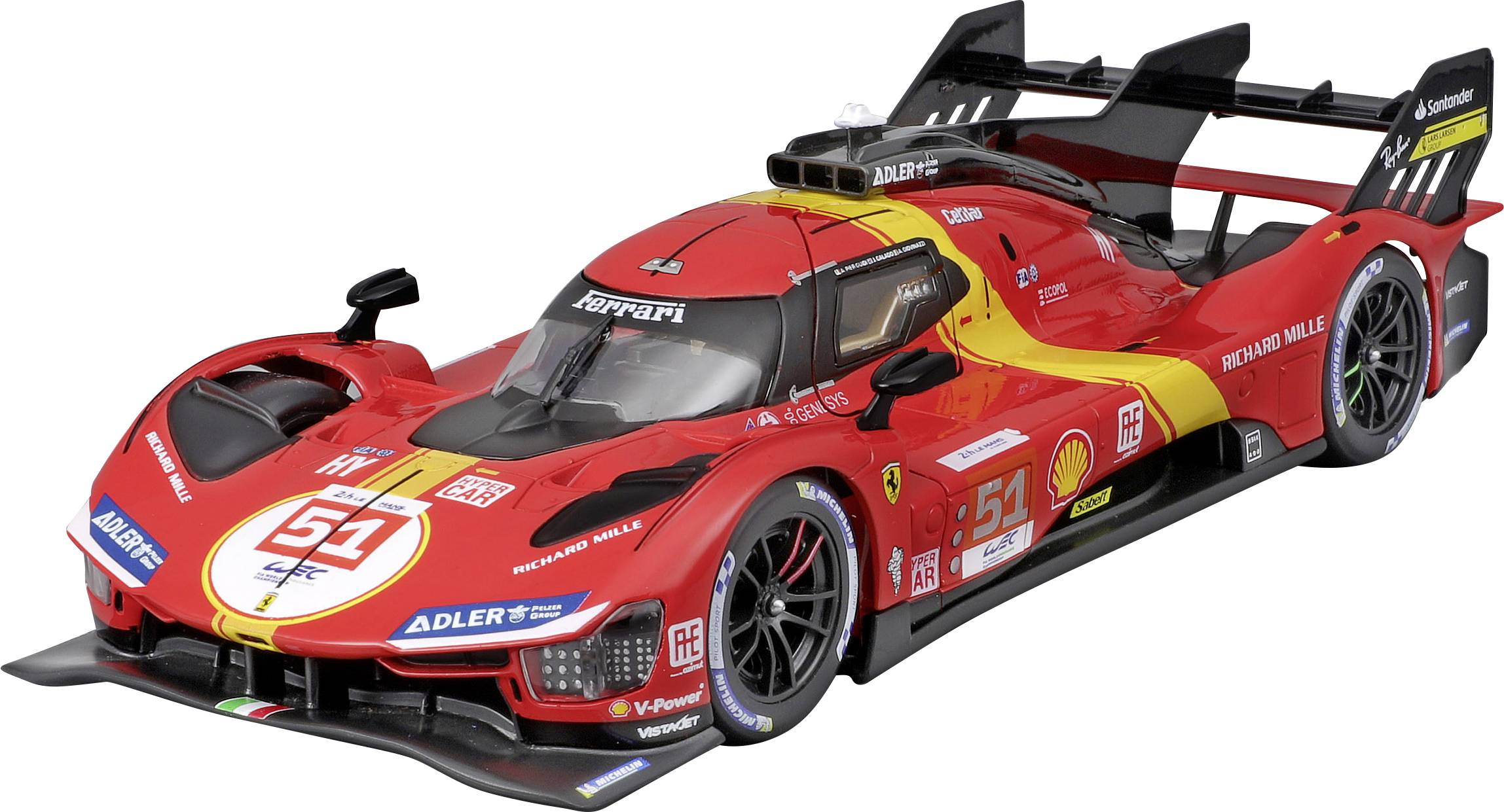 Bburago Ferrari Race 499P LeMans ´23 #51 1:24 Modèle réduit de voiture