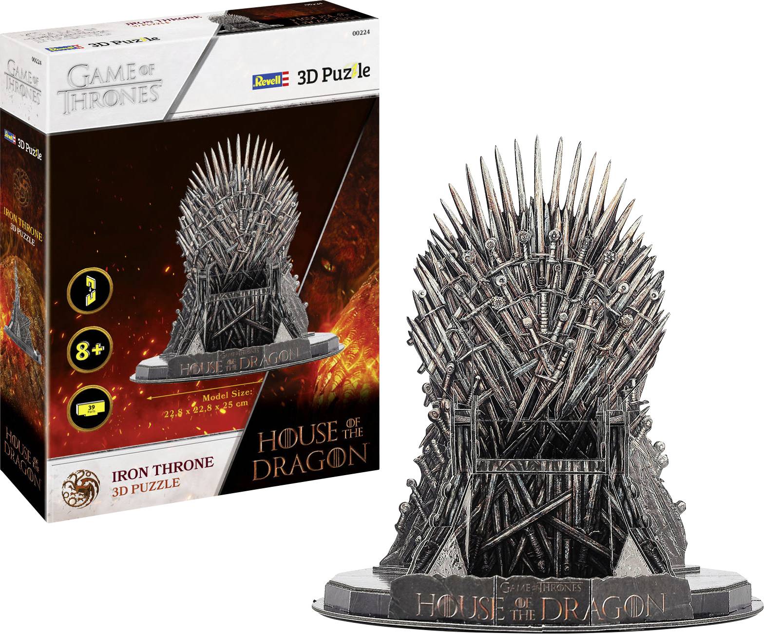 3D puzzle House of the Dragon « Iron Throne » 00224 1 pc(s)