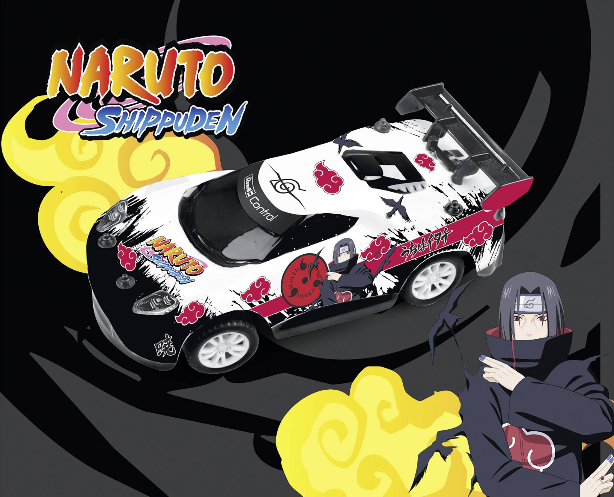 Revell Control 24696 Anime Car Naruto Itachi 1:24 Véhicule RC débutant électrique Voiture de sport