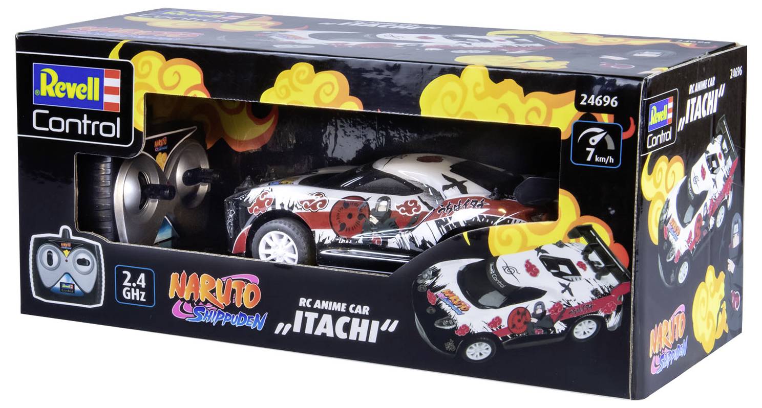 Revell Control 24696 Anime Car Naruto Itachi 1:24 Véhicule RC débutant électrique Voiture de sport