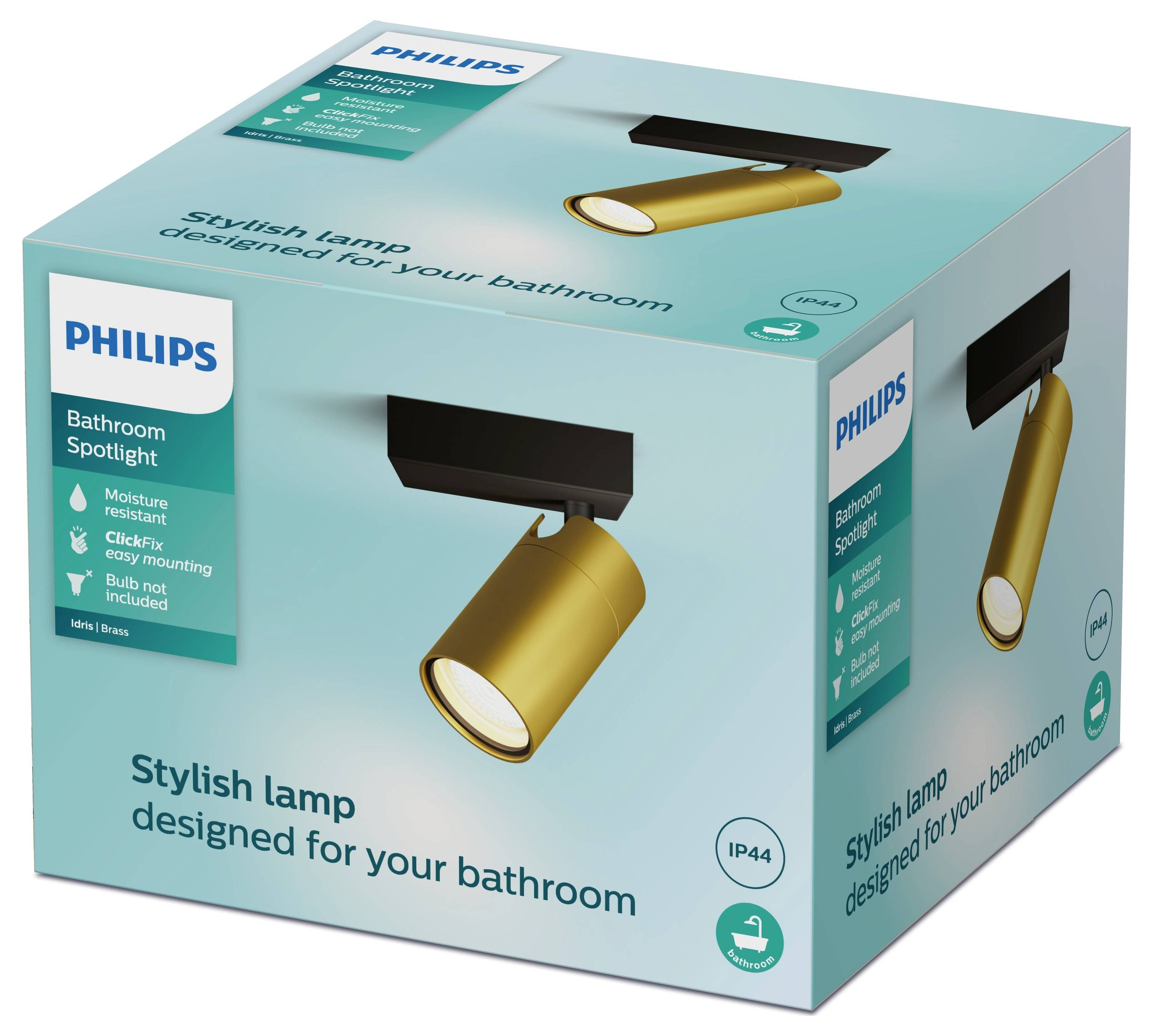 Philips Idris 8720169299177 Spot de plafond GU10 or
