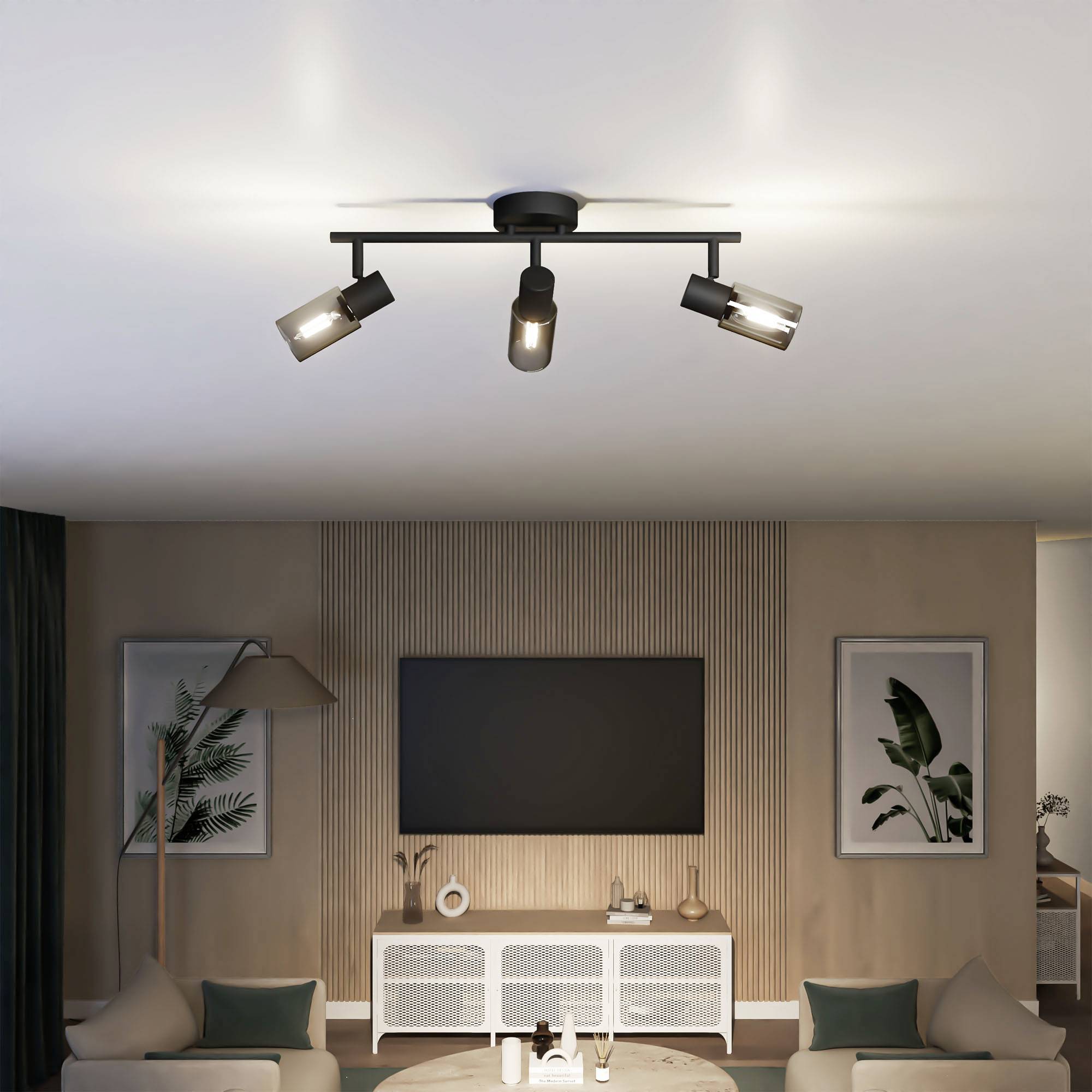 Philips Palms 8720169299313 Spot de plafond E14 noir