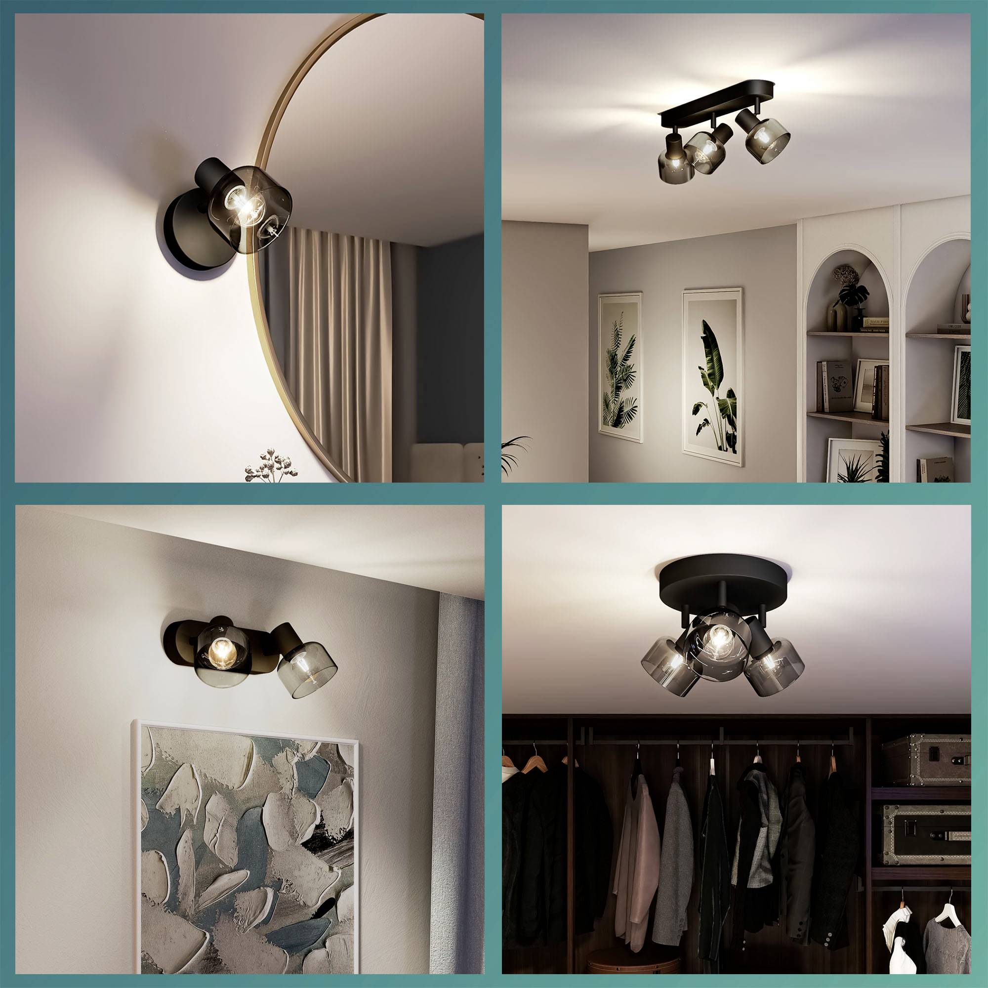 Philips Sleet 8720169299634 Spot de plafond E14 noir