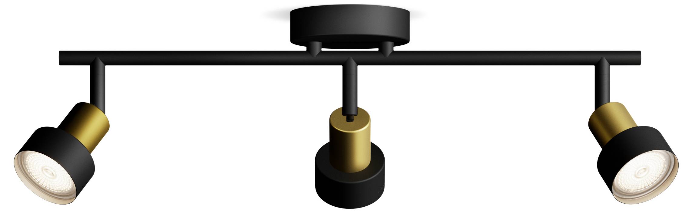 Philips Conduit 8720169299917 Spot de plafond GU10 noir, or