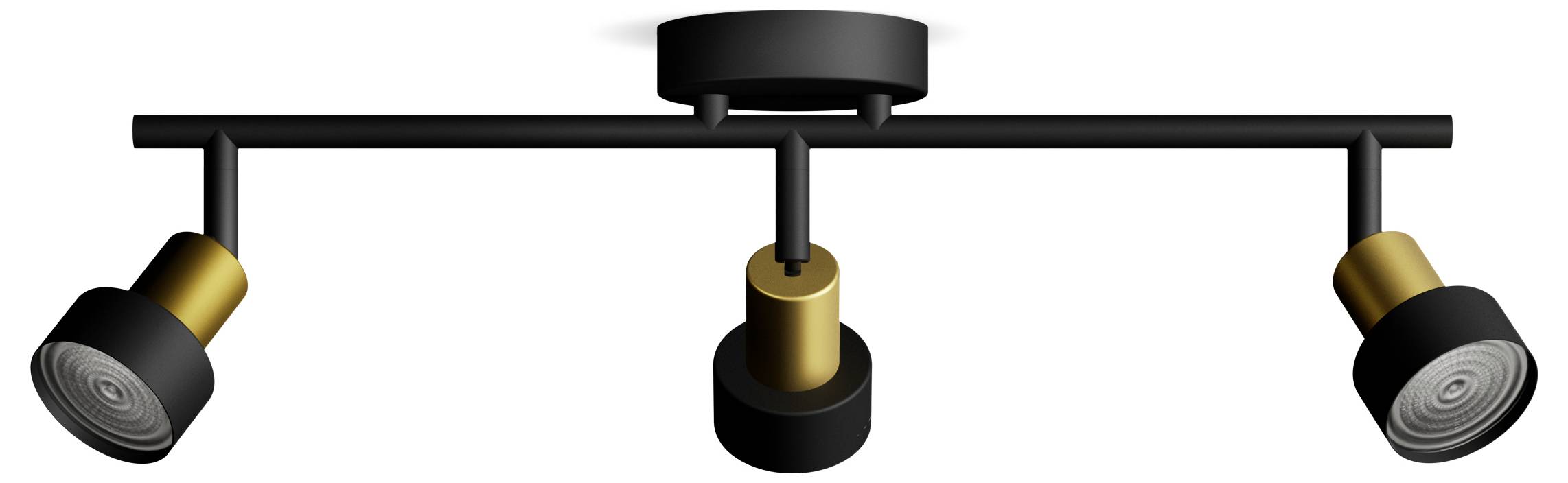 Philips Conduit 8720169299917 Spot de plafond GU10 noir, or