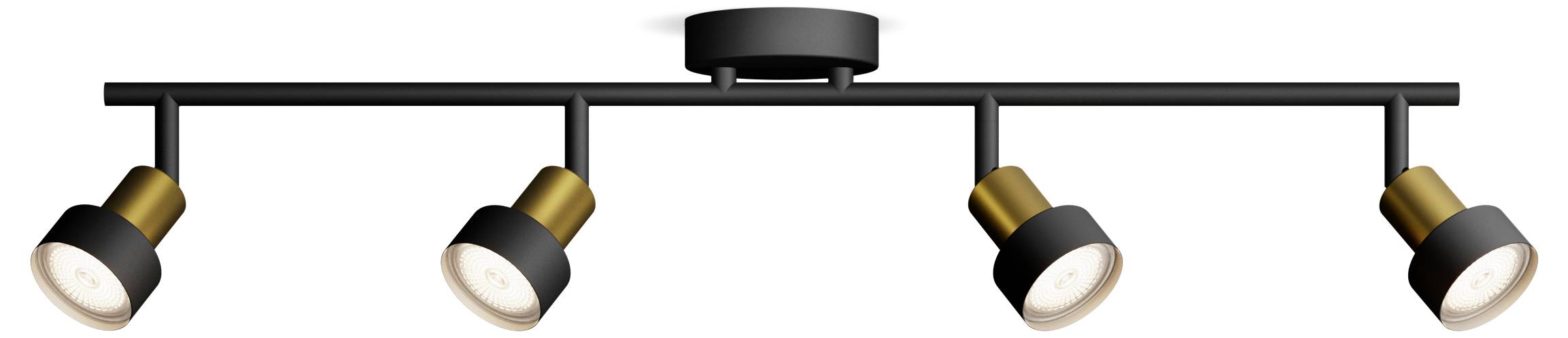 Philips Conduit 8720169299931 Spot de plafond GU10 noir, or