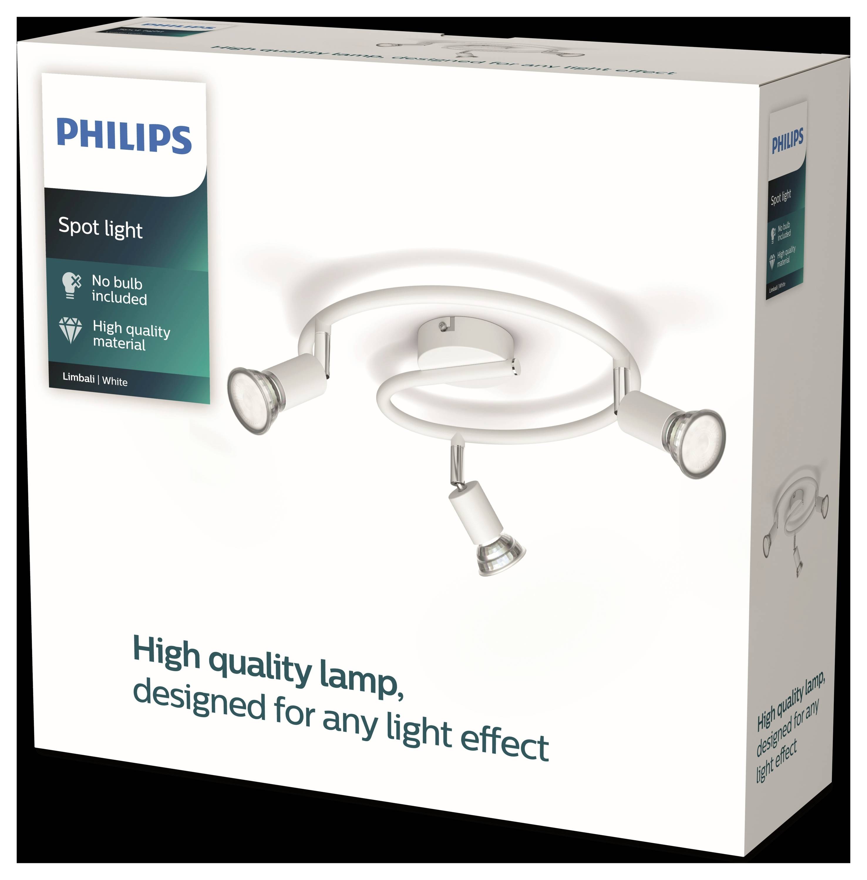 Philips Limbali 8719514465176 Spot de plafond GU10 blanc