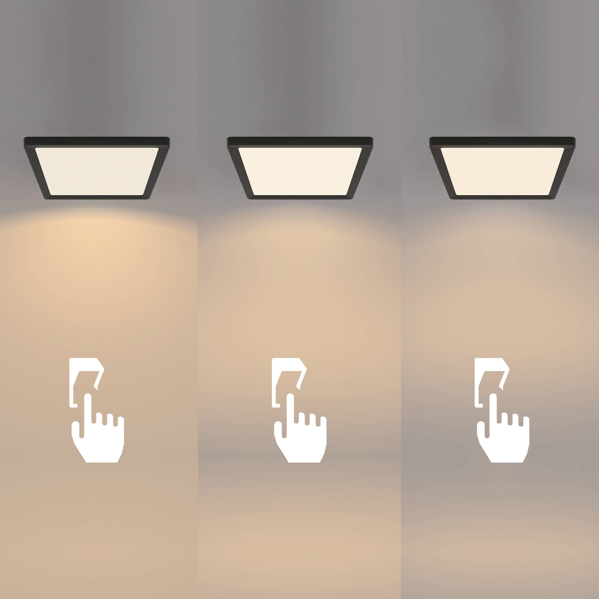 Philips SceneSwitch 8720169347953 Panneau à LED 15 W blanc chaud noir