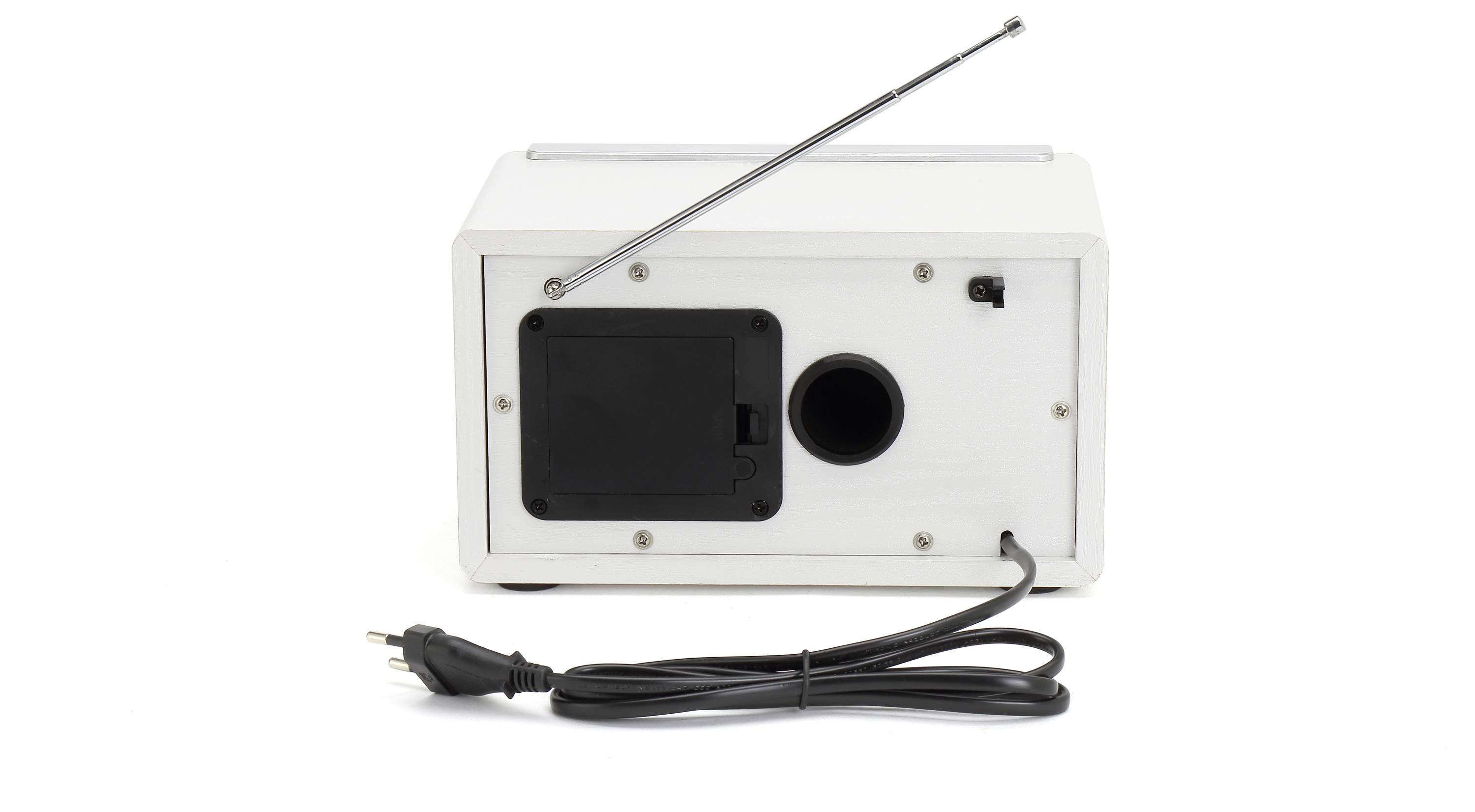 Denver TR-63W Radio de table AM, FM AUX blanc