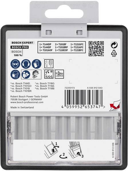 Bosch Accessories 2607011943 SET PRO Wood and Metal, 100 mm 1 pc(s)