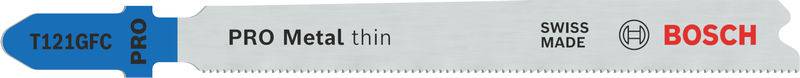 Bosch Accessories 2608655094 Lame de scie sauteuse PRO Metal Thin T121GFC, 92 mm, 2 pcs. 2 pc(s)