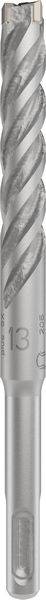 Foret hélicoïdal en métal bicomposant, couleur argentée, gravure '18' sur le côté, adapté pour un perçage précis dans le métal et le bois.