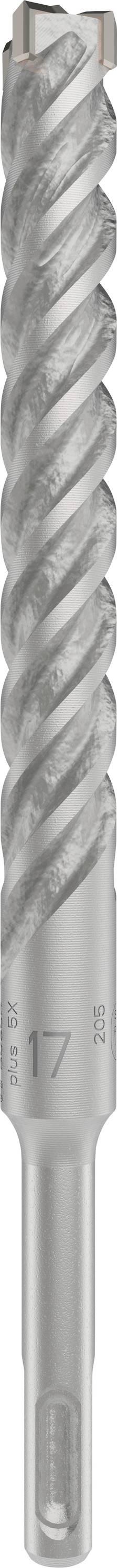 Un foret brillant à reflets métalliques, avec des rainures en spirale, utilisé pour percer des trous dans des matériaux durs comme le métal ou le bois.