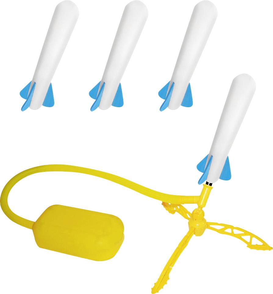 365044 Stomp Rocket Jr. Glow, 4 GITD-Raketen Jouet 1 pc(s)