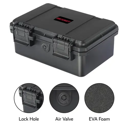 VOLTCRAFT Mallette à batterie/piles outdoor 58x LR6 (AA), LR3 (AAA), LR61 (AAAA), piles boutons (L x l x H) 184 x 132 x 77 mm VOLTCRAFT Mallette à batterie/piles outdoor 58x LR6 (AA), LR3 (AAA), LR61 (AAAA), piles boutons (L x l x H) 184 x 132 x 77 mm