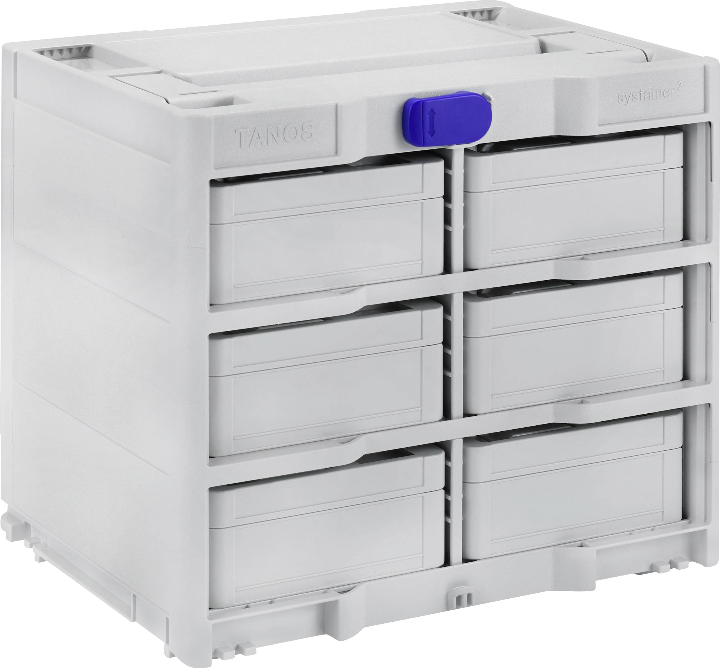 Caisse de transport Tanos Systainer³ Rack/6 M 337 83000878 plastique ABS (l x H x P) 396 x 330 x 296 mm
